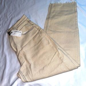 Miou MUSE RAW HEM JEANS